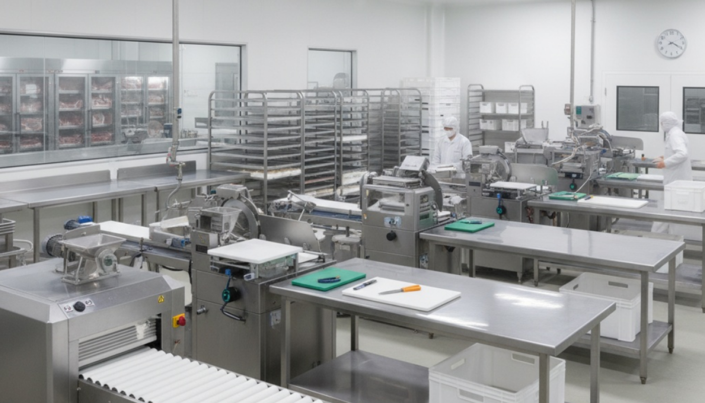 Wyposażenie masarni – materiały odporne na korozję